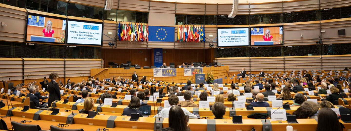 Jigsaw receives European Citizen’s Prize in Brussels